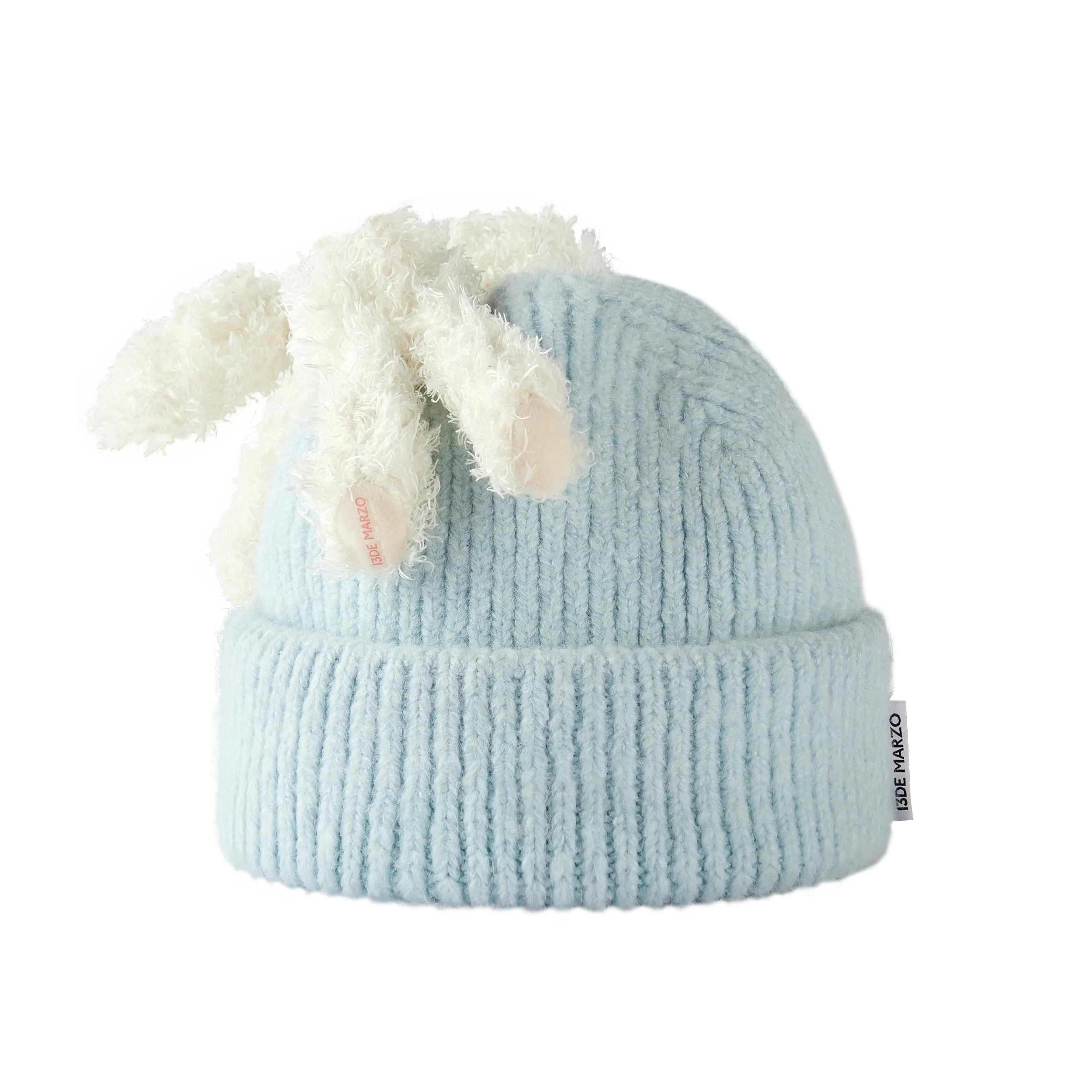 13DE MARZO Bear Base Knit Beanie