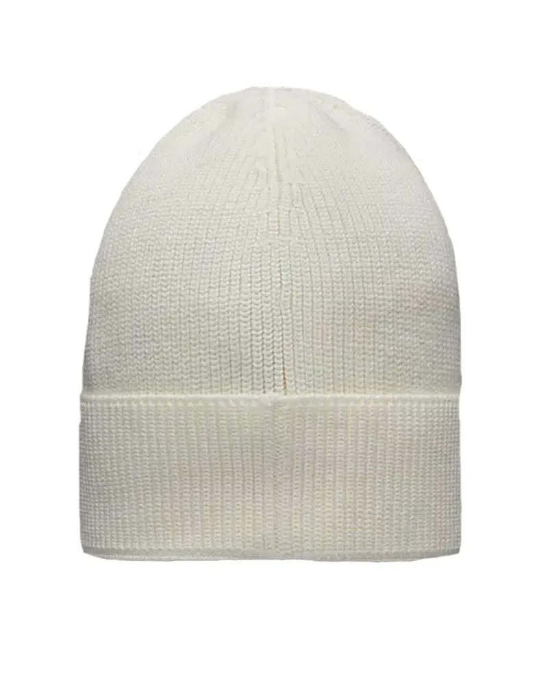 Baby White Knit Hat