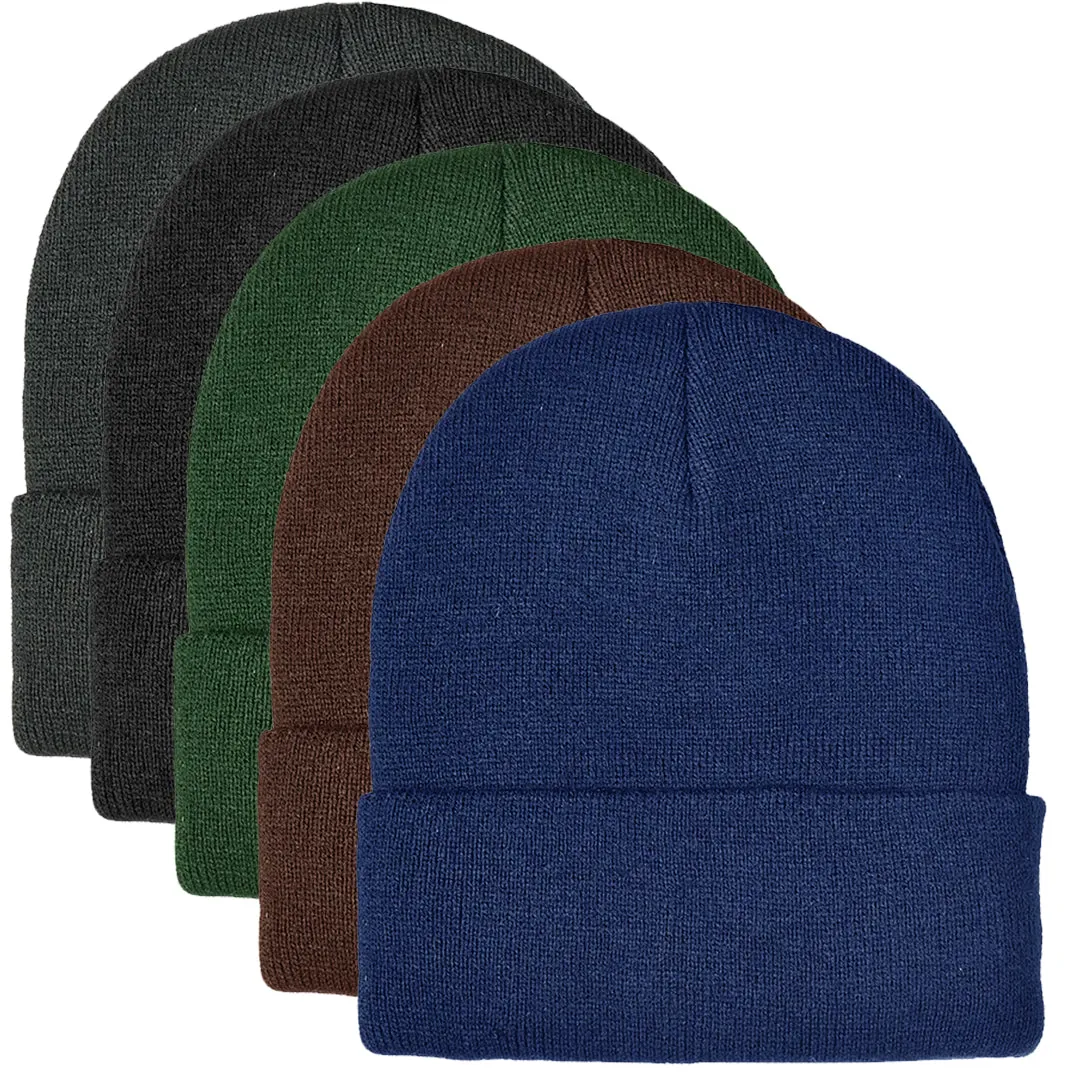 Beanie - Broner Knit Hat - Cuff w/Thinsulate (61-190)