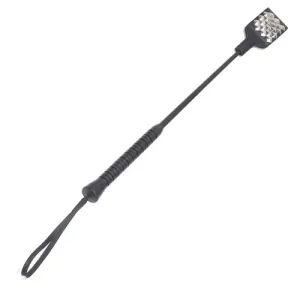 Black Leather Riding Crop