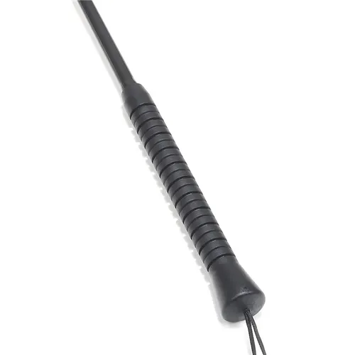 Black Leather Riding Crop