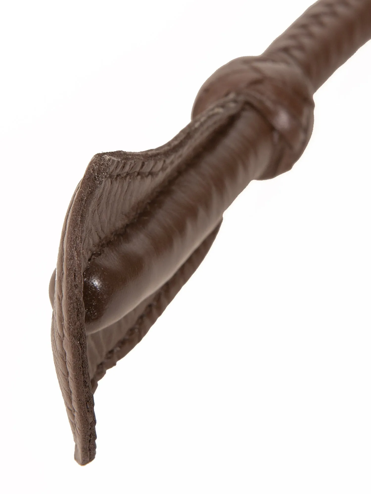 Bondage Brown Leather Riding Crop