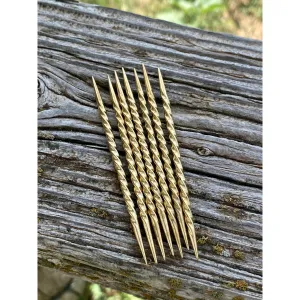 Brass Cowboy toothpick