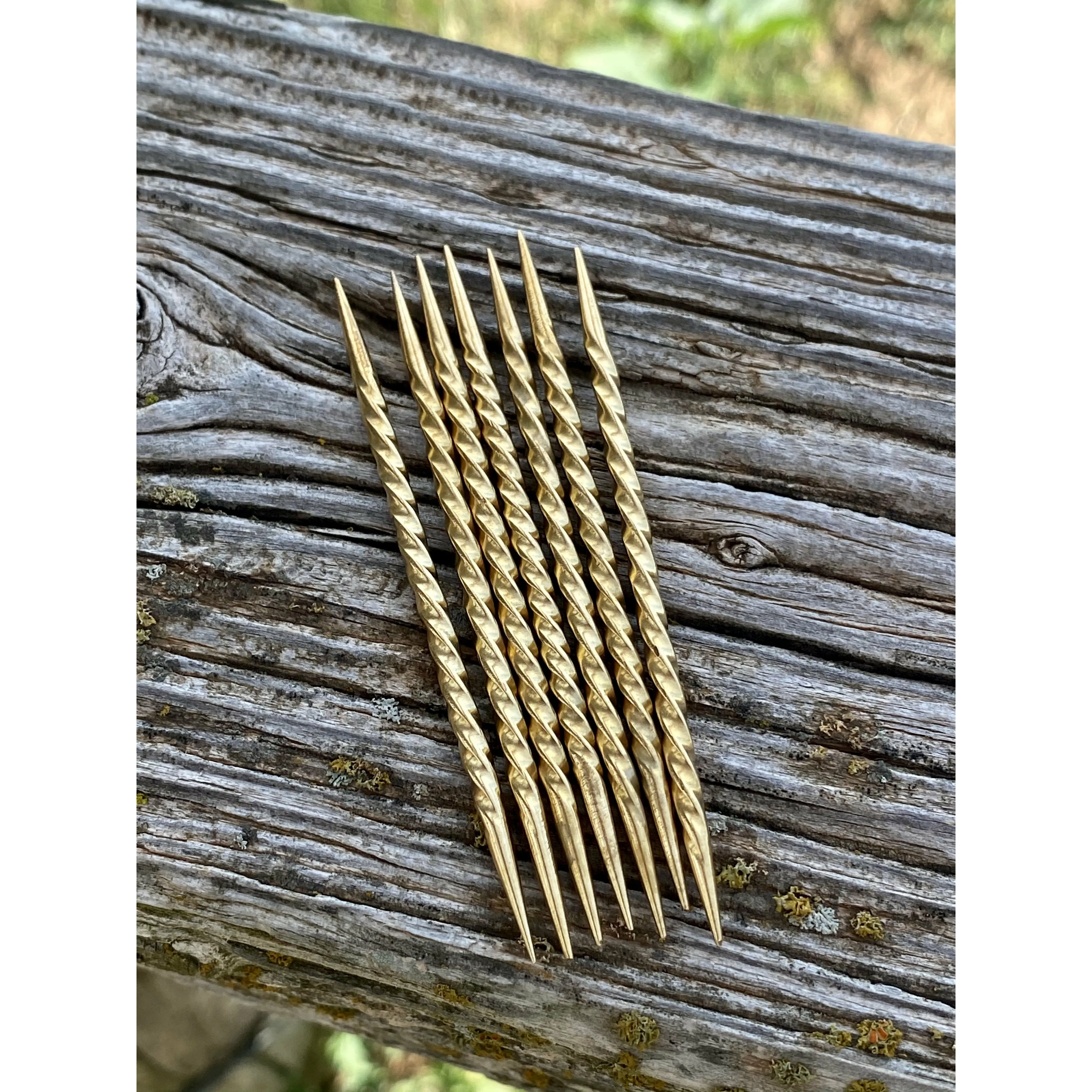 Brass Cowboy toothpick