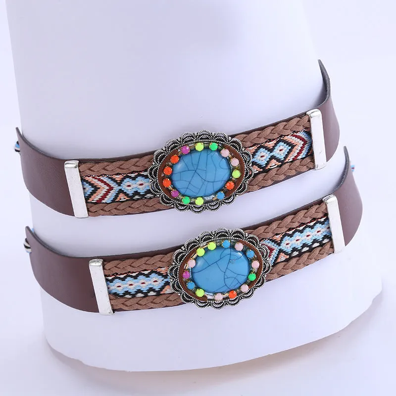 Cowboy Leather Hat Bands
