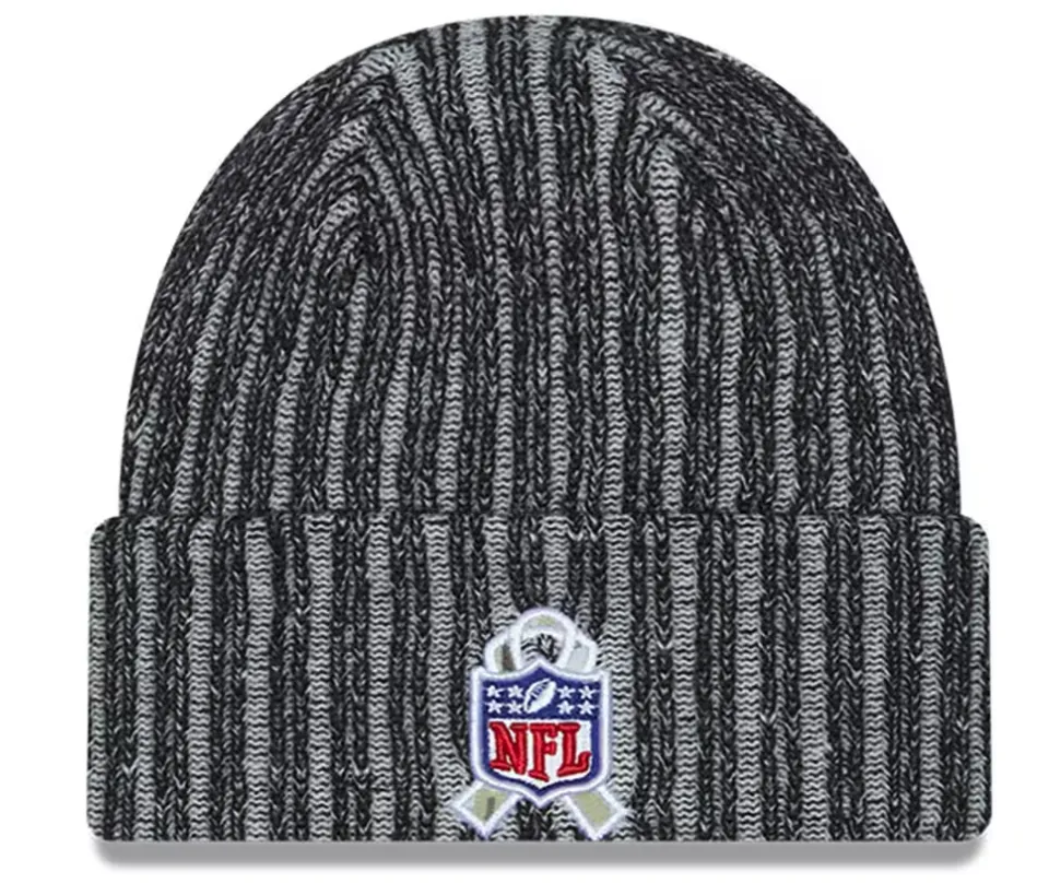 Dallas Cowboys New Era 2023 Salute To Service Cuffed Knit Hat - Black