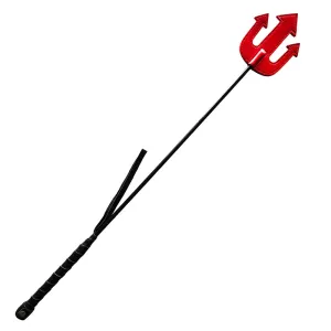 Devil Riding Crop Red/black