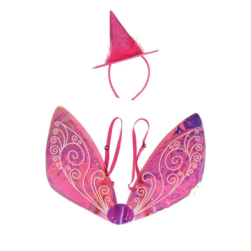 Flora the Fairy Headband Hat & Wings Kit- Disney