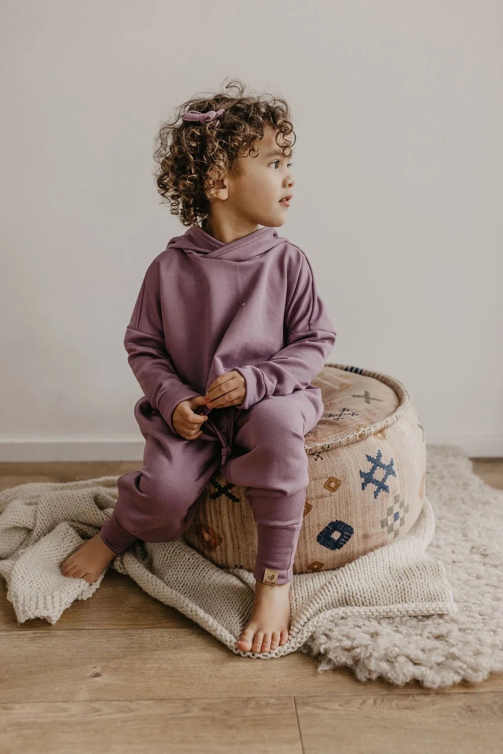Hooded Waverly Sweater Modal Fleece