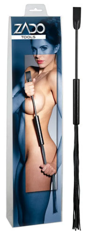 Leather Whip and Crop 2in1