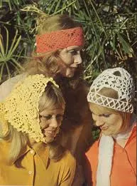 marble knit beanie pink yellow Leon Matilda
