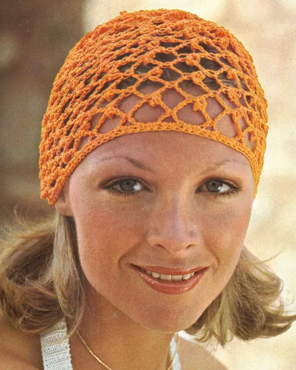 marble knit beanie pink yellow Leon Matilda