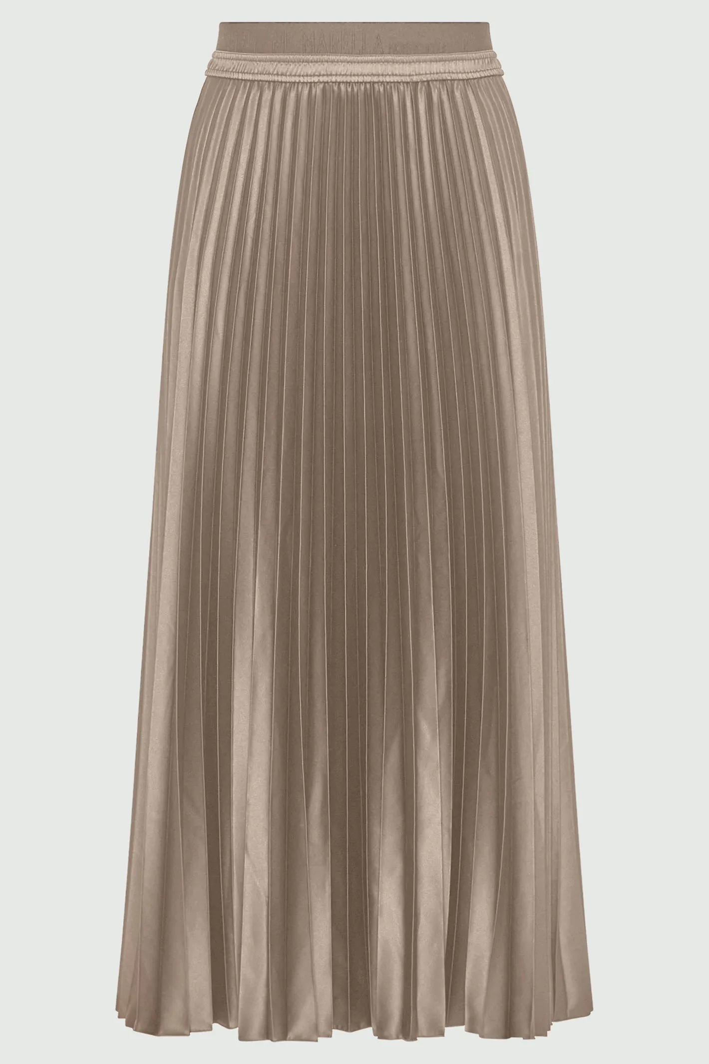Marella Agente1 Pleated Maxi Skirt Turtledove Brown 2423106055200