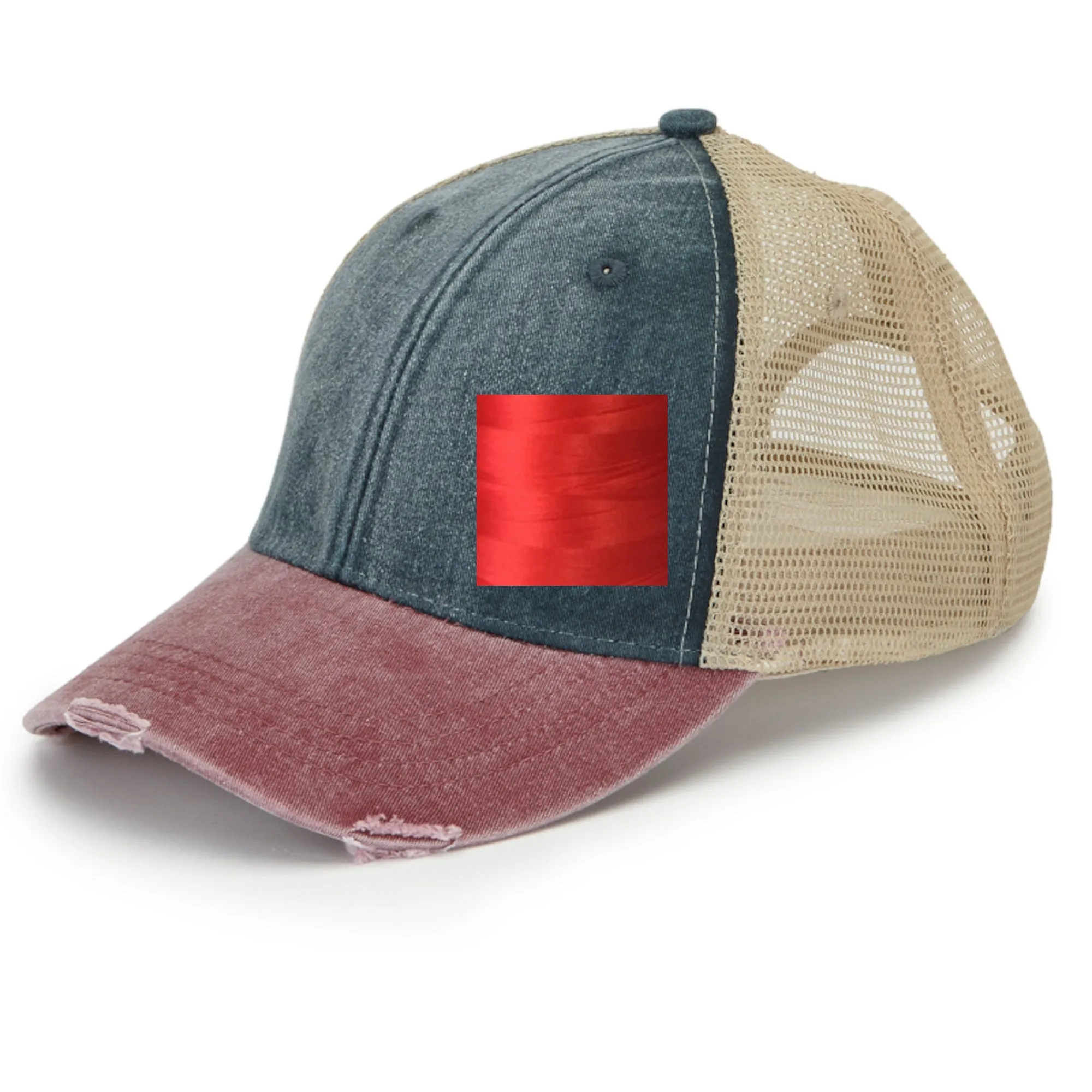 North Carolina Hat | Distressed Snapback Trucker | state cap | many color choices
