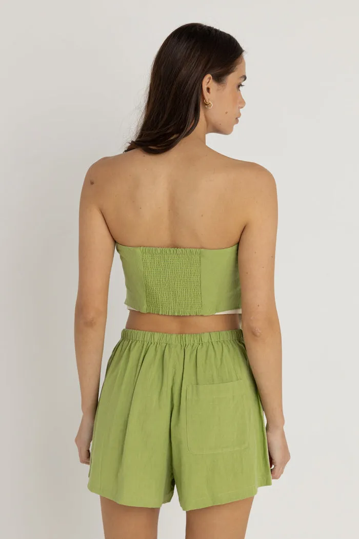 Rhythm Lara Scarf Top - GREEN