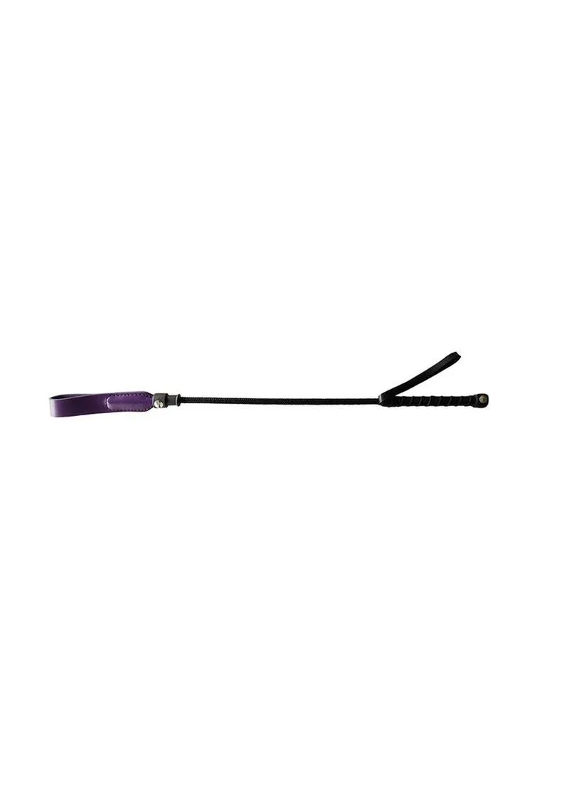Rouge Fifty Times Hotter Short Riding Crop Slim Tip