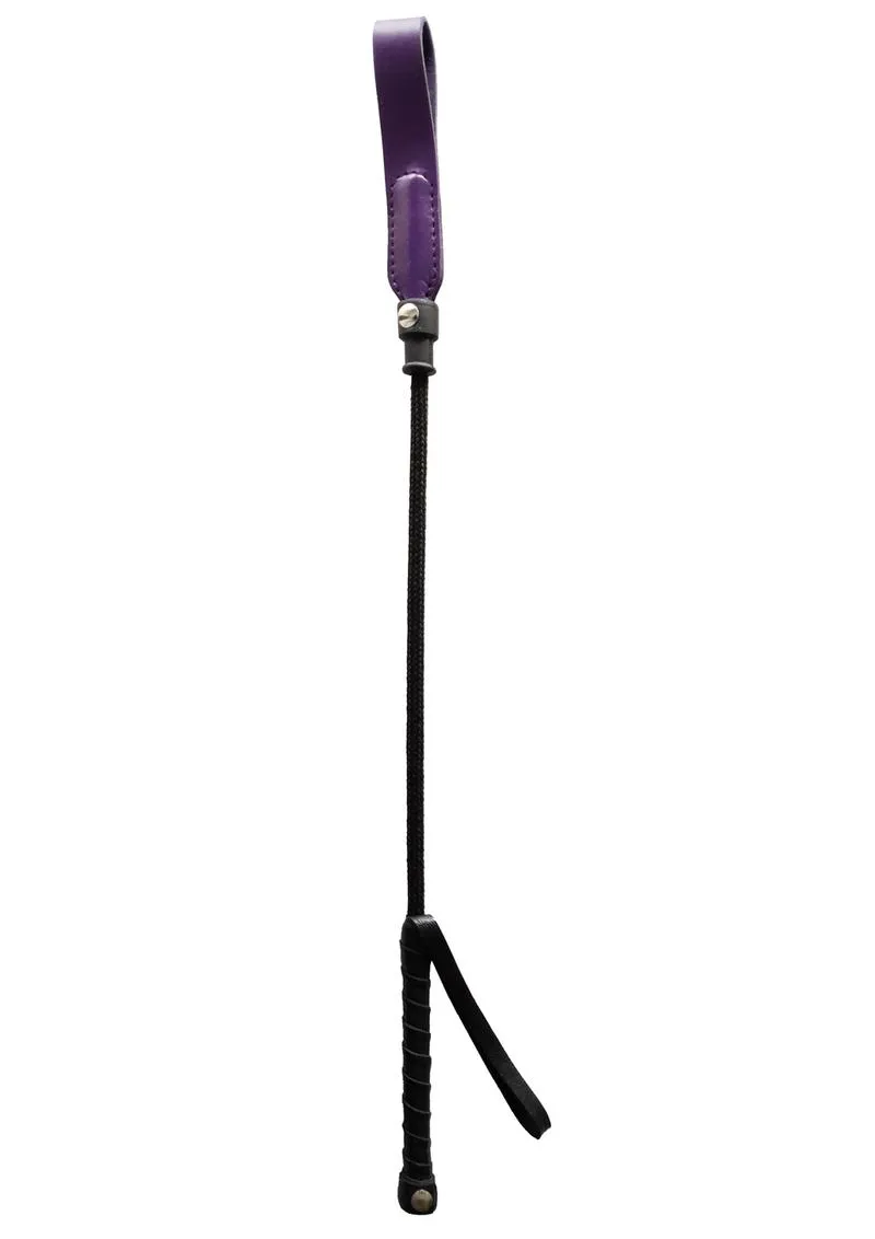 Rouge Fifty Times Hotter Short Riding Crop Slim Tip