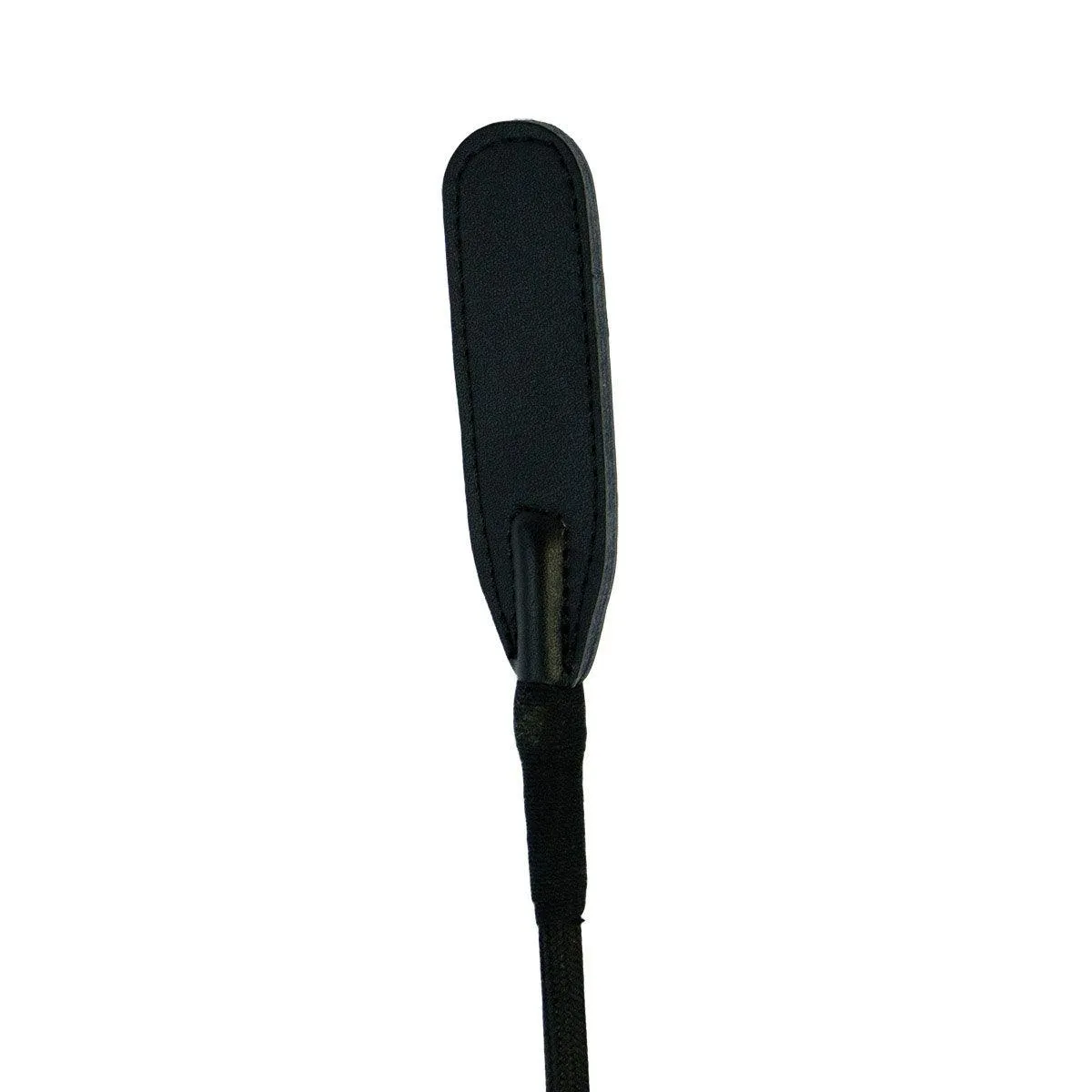 Ruff-ined Crop - Black-Chrome