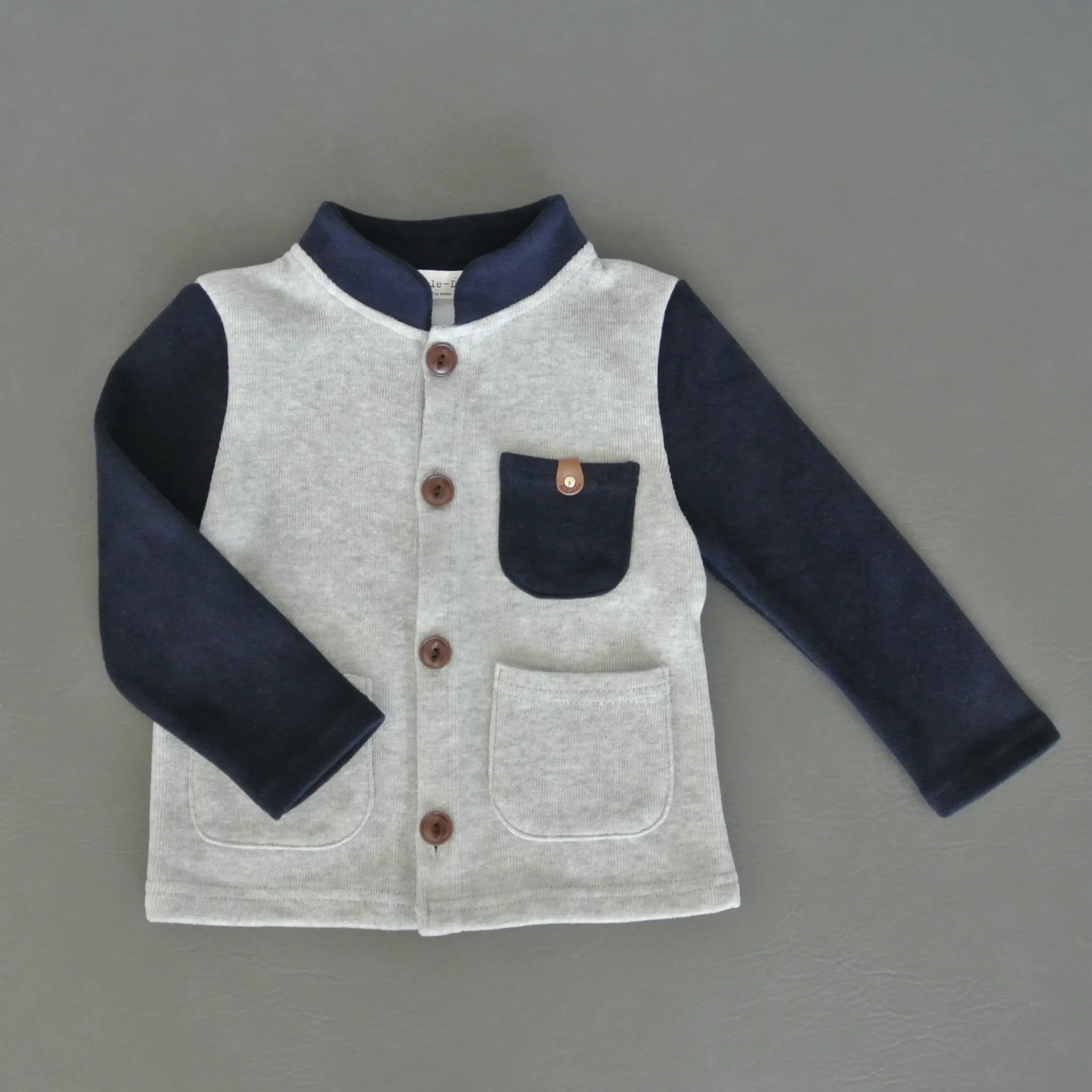 School Boy Jacket - Grey