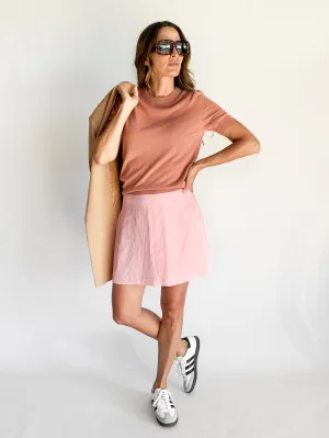 Short Sleeve Cashmere Top