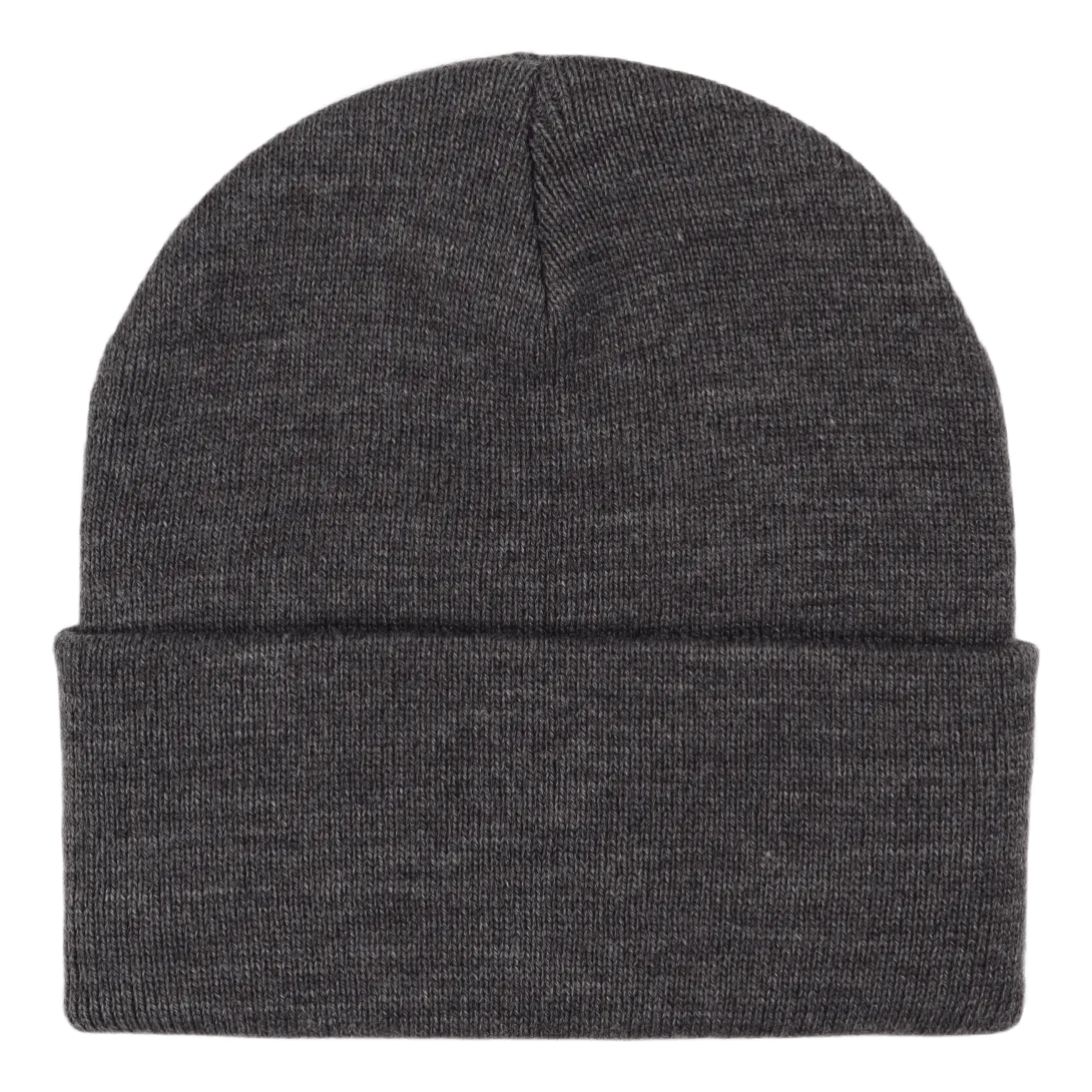 Short Watch Hat Dark Grey Heather