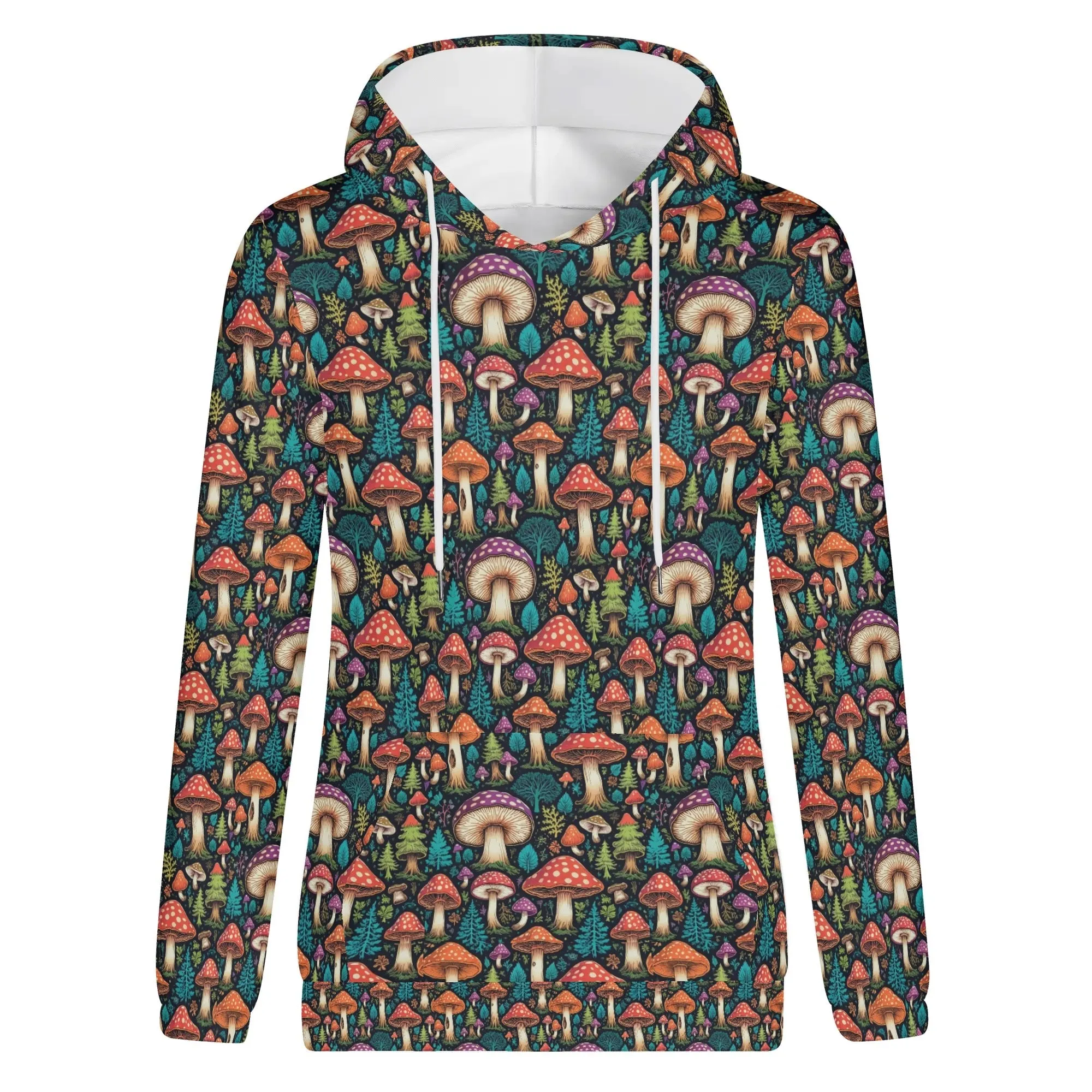 Shroomy Womens Lightweight Pullover Hoodie Sweatshirt