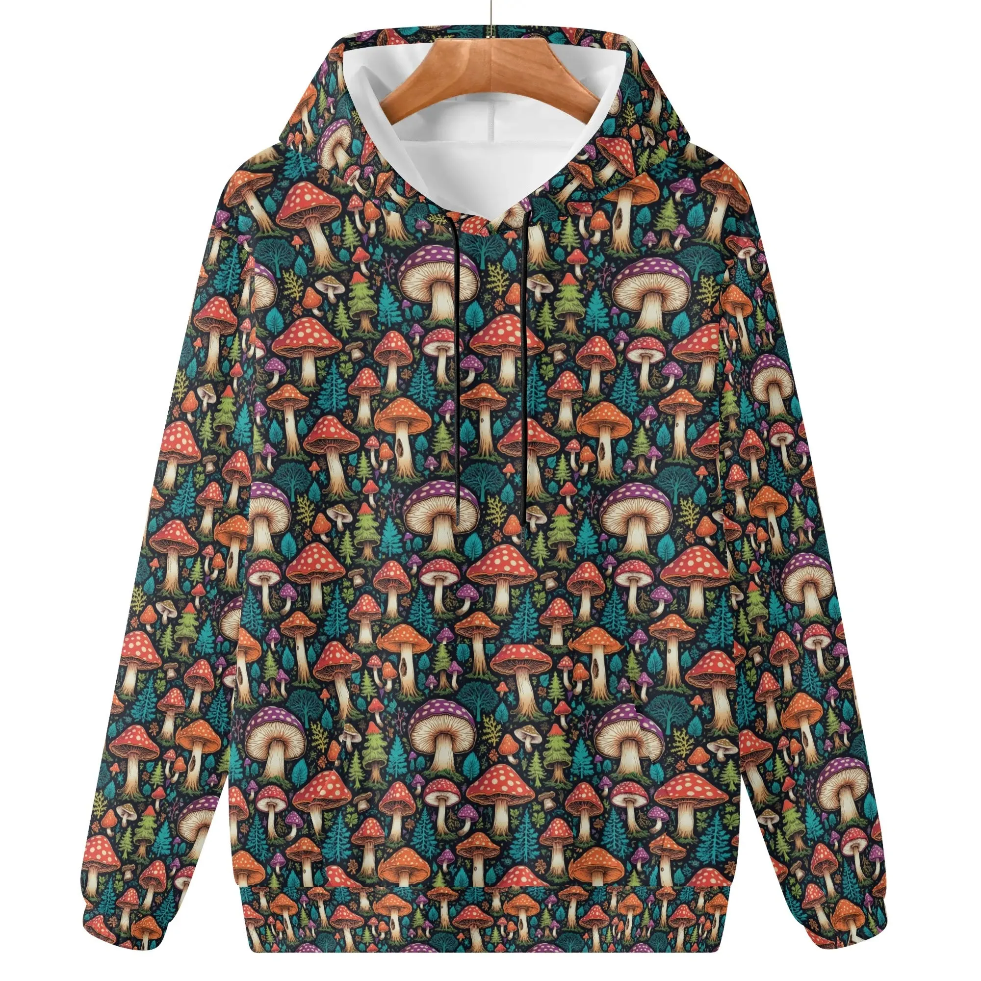 Shroomy Womens Lightweight Pullover Hoodie Sweatshirt