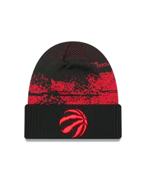 Toronto Raptors 2024 Tip-Off Official New Era Knit Toque Hat - Black