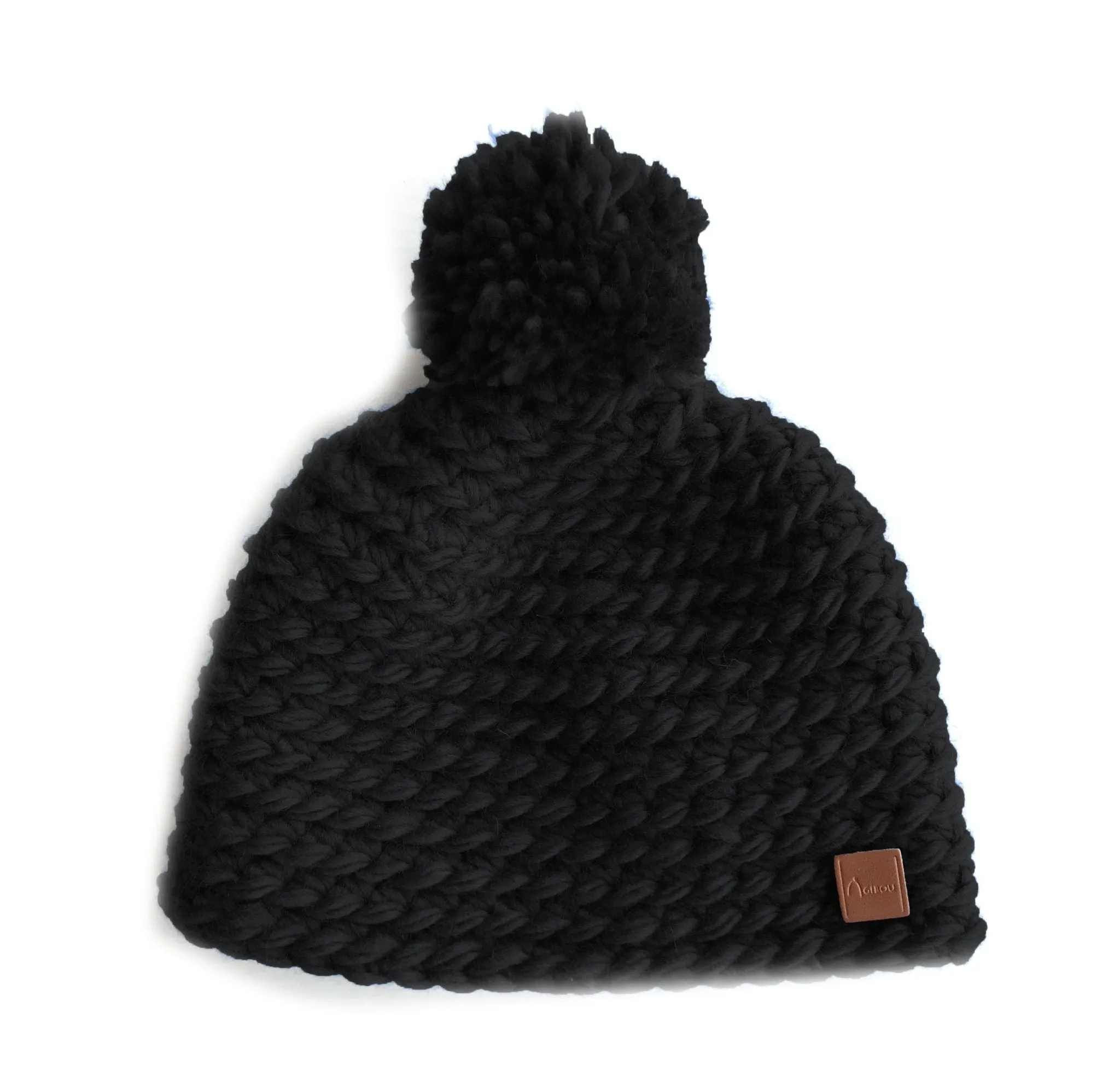 Tuque classique tricotée à la main