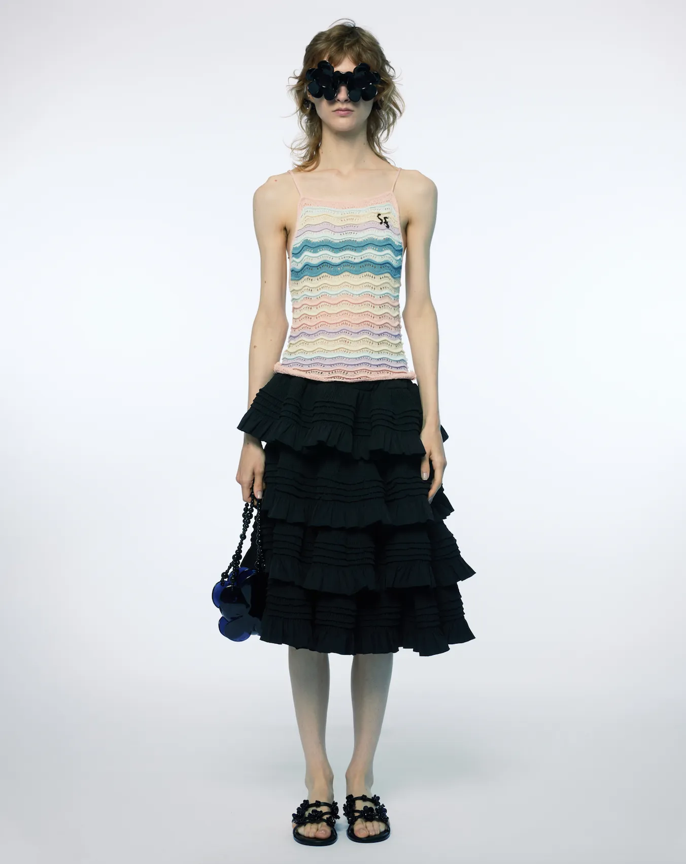 WAVE KNIT TANK