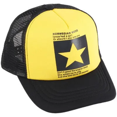Wholesale Adult Summer Sun Hats Men Cool Hiphop Punk Rock Truck Cap Women Fashion Mesh Baseball Caps