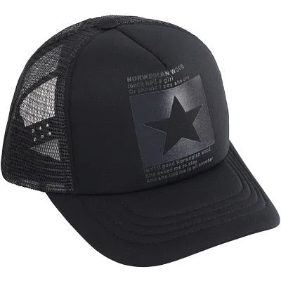 Wholesale Adult Summer Sun Hats Men Cool Hiphop Punk Rock Truck Cap Women Fashion Mesh Baseball Caps