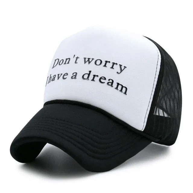Wholesale Adult Summer Sun Hats Men Cool Hiphop Punk Rock Truck Cap Women Fashion Mesh Baseball Caps