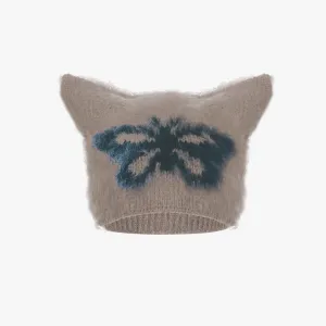 Y2K Cat Ear Plush Beanie