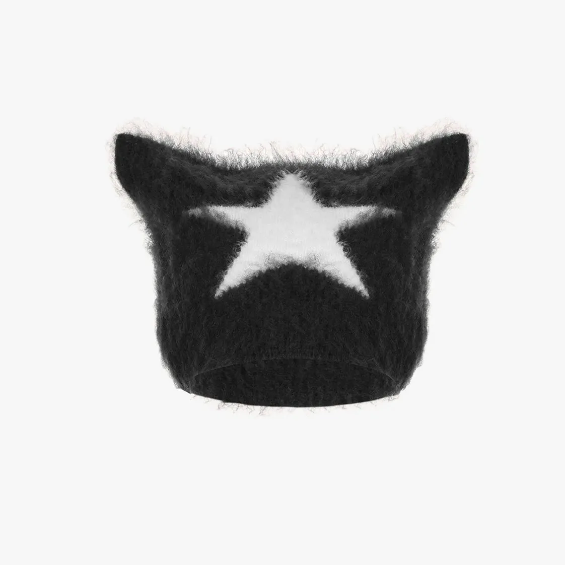 Y2K Cat Ear Plush Beanie