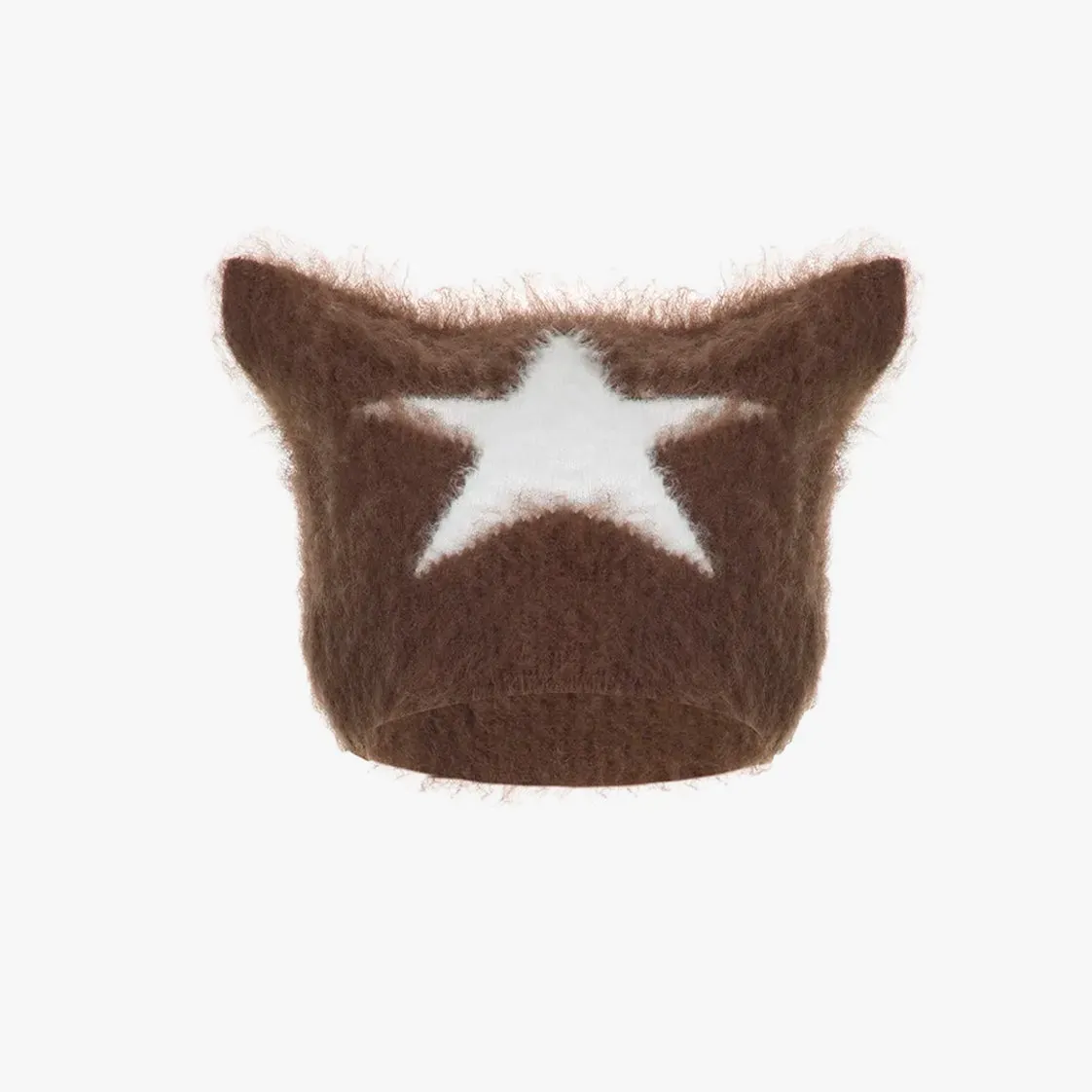 Y2K Cat Ear Plush Beanie