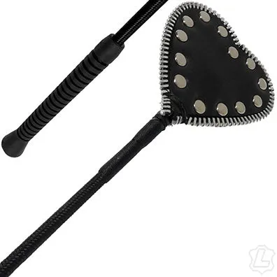 Z Series Double Leather Heart Crop