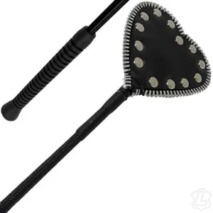Z Series Double Leather Heart Crop